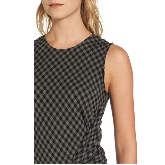 🆕 JAMES PERSE Twist Front Shift Dress 0 - Picture 5 of 13